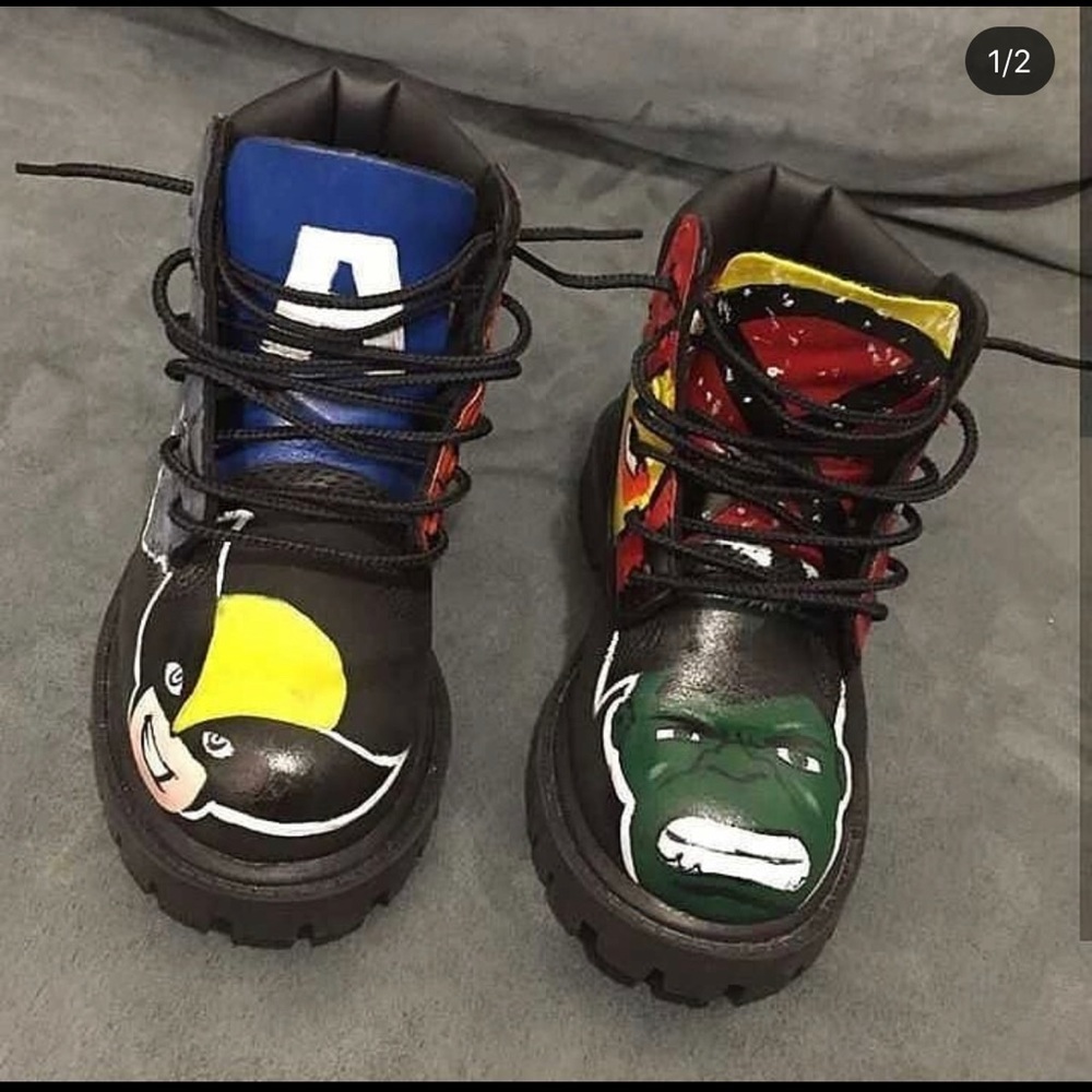 Custom Avenger Timberland Boots